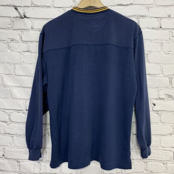 Vintage Michigan Wolverines Lee Sport Crewneck Sweatshirt Size L Embroidered 90s - Picture 2 of 16